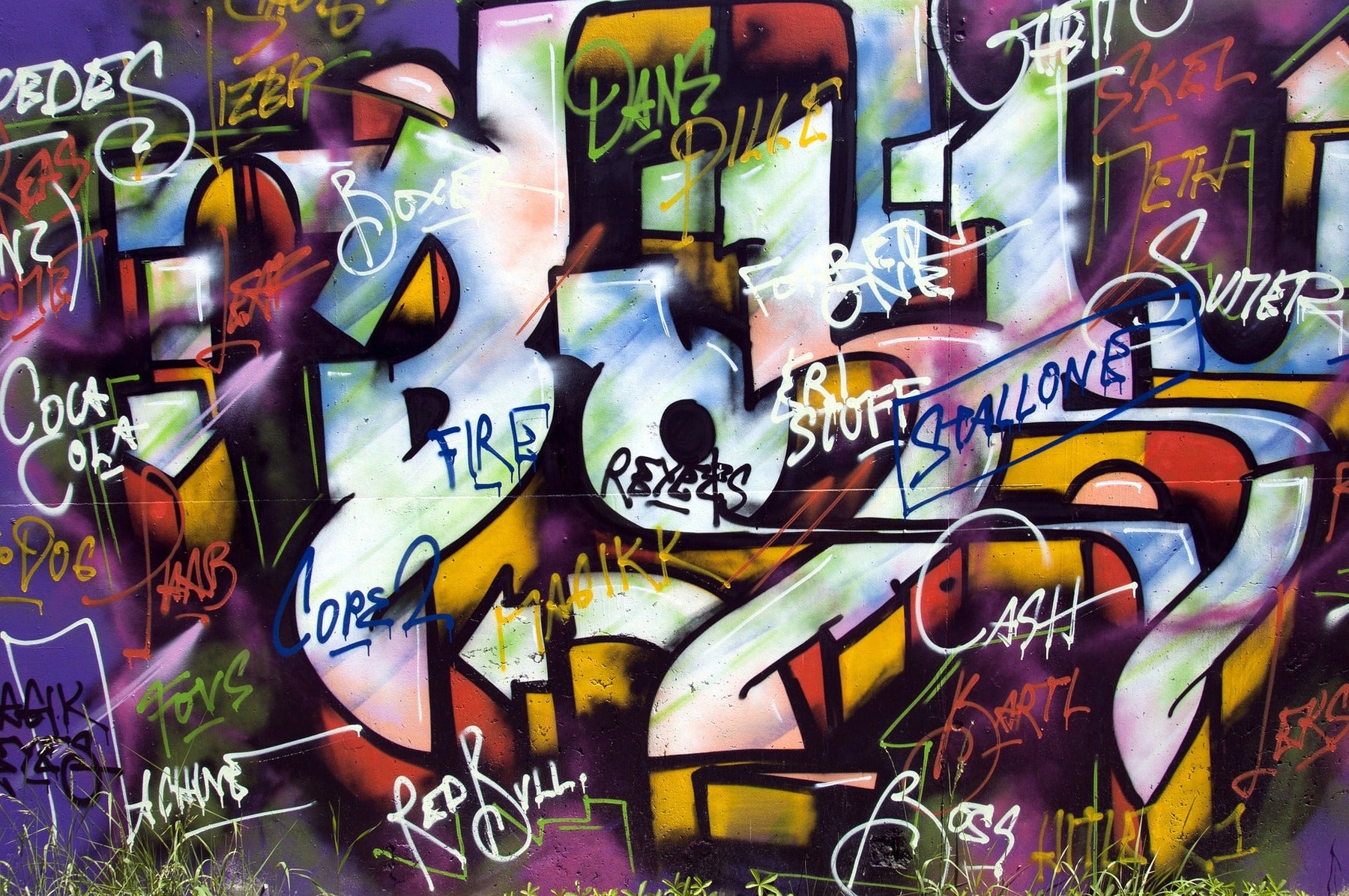 Seinägraffiti