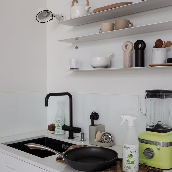 Ekologinen ja vaivatonta tiskausta ja keittiön puhtauden ylläpitoa befree home kitchenillä