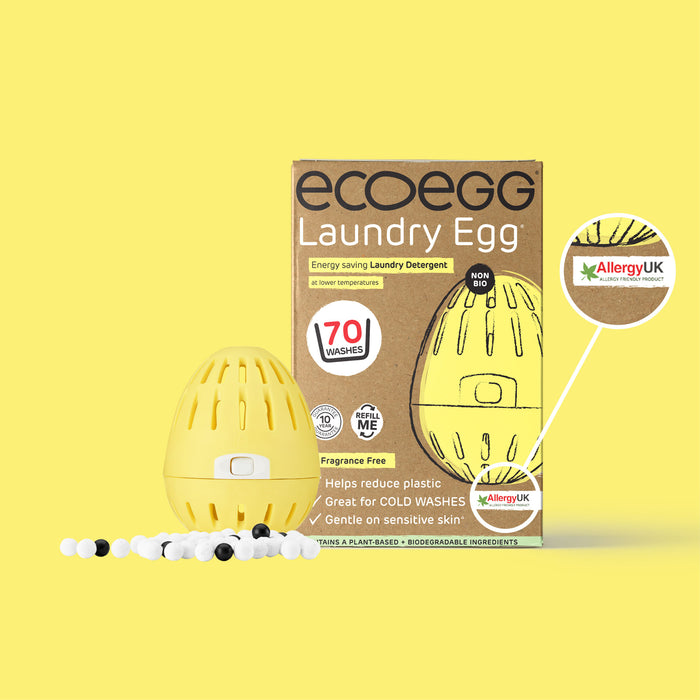 Ecoegg Hajusteeton  + Smart paketti 120 pesukertaa