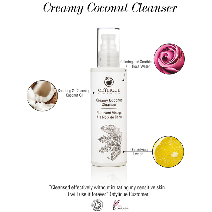 Odylique - Creamy Coconut Cleanser puhdistusmaito