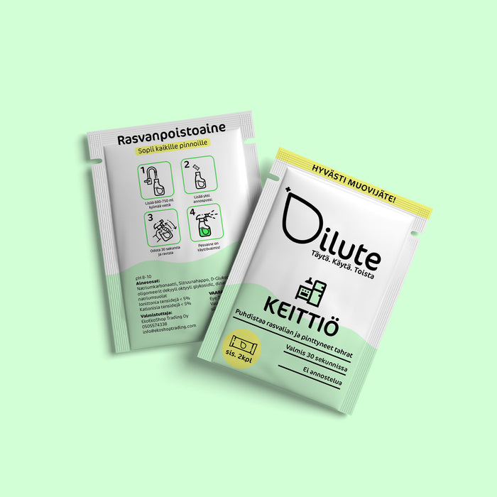 Dilute - KEITTIÖ aloituspaketti
