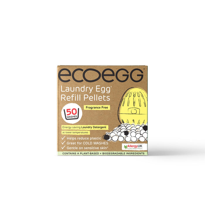 Ecoegg - pyykkimunan täyttöpakkaus, Hajusteeton 50 pesua