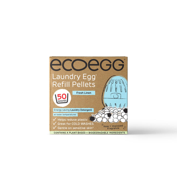 Ecoegg - pyykkimunan täyttöpakkaus, Fresh Linen 50 pesua