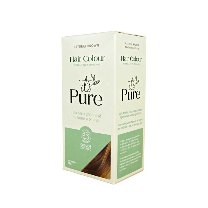 It's Pure Herbal Hair colour - Luonnollinen ruskea 110g