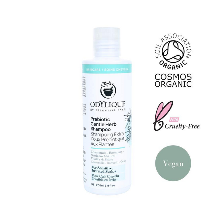 UUTUUS! Odylique Prebiotic Gentle Herb - Prebioottinen yrttishampoo