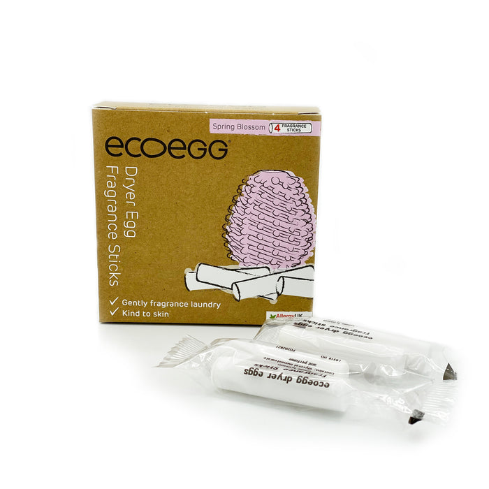 Kuivausrumpuun tarkoitettujen ecoegg-kuivausmunien avulla lyhennät pyykin kuivausaikaa jopa 28%. Samalla saat pyykistäsi pehmeää ja hyväntuoksuista. Sopii vegaaneille